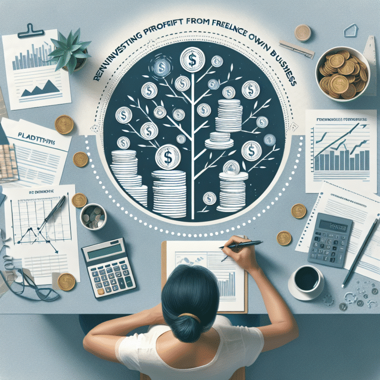 Como reinvestir lucro de freelas em negócios próprios