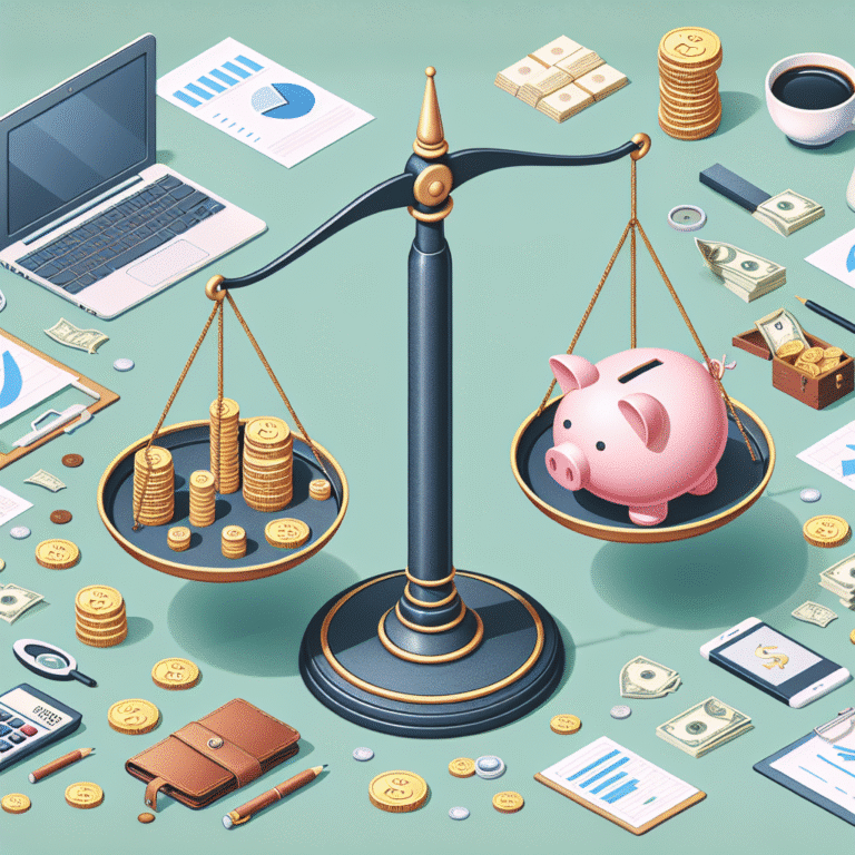 Como equilibrar poupança e investimento como freelancer.