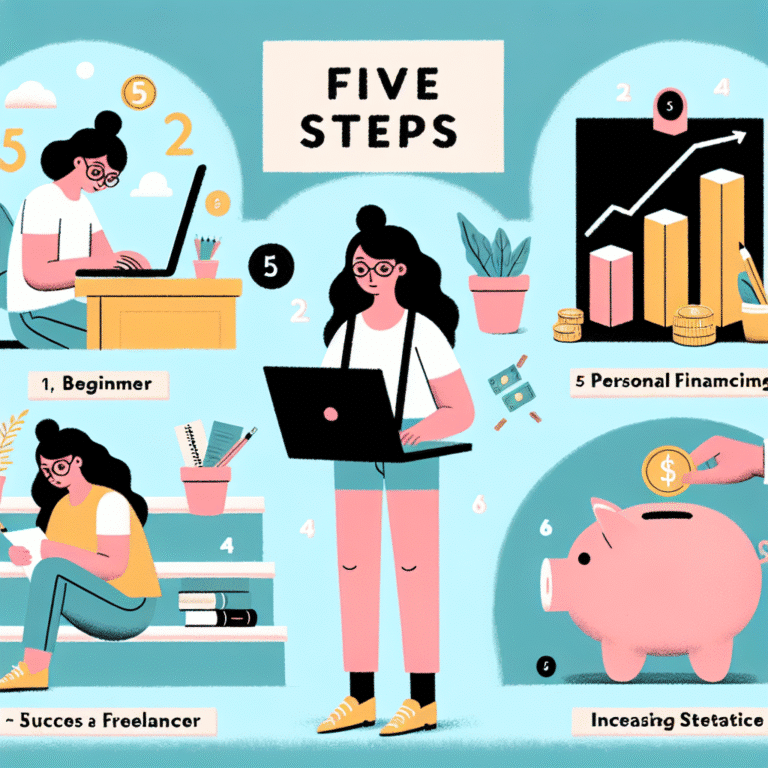 5 passos para um planejamento financeiro pessoal para freelancers iniciantes