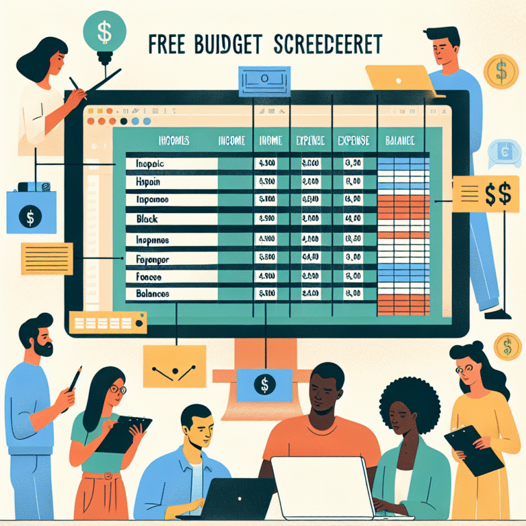 Planilhas de orçamento gratuitas para freelancers