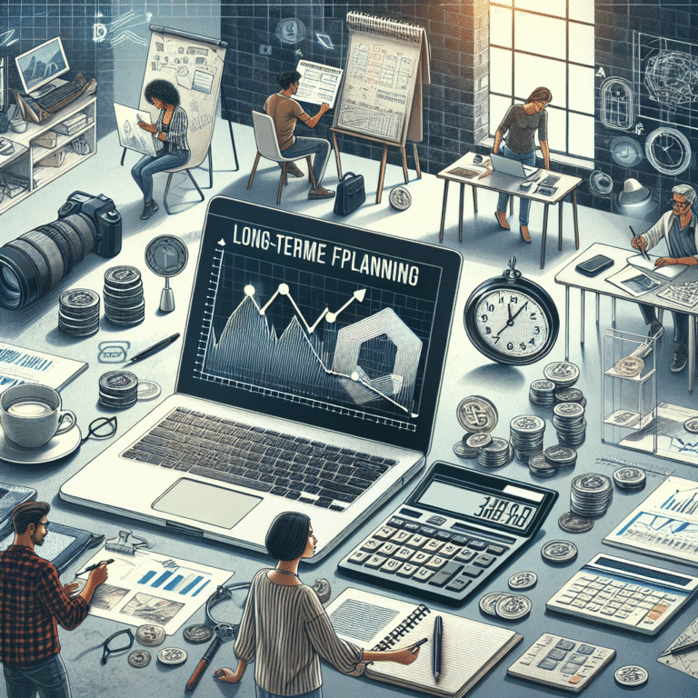 Planejamento financeiro de longo prazo para freelancers