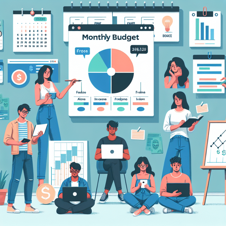 Como criar um orçamento mensal para freelancers de forma eficaz