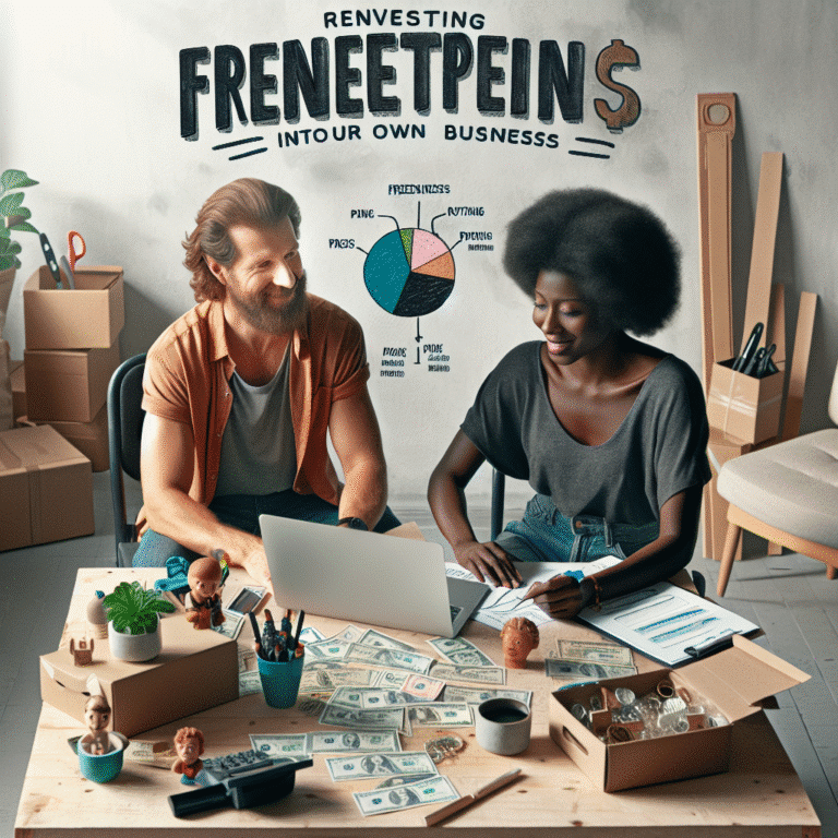 Como reinvestir lucro de freelas em negócios próprios