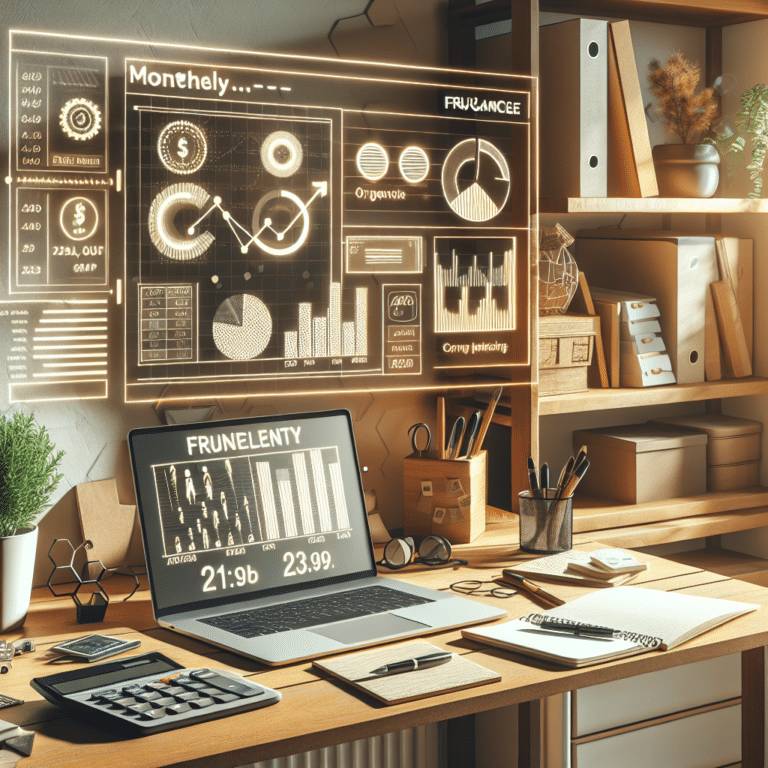 Estratégias eficazes para organizar finanças mensais como freelancer