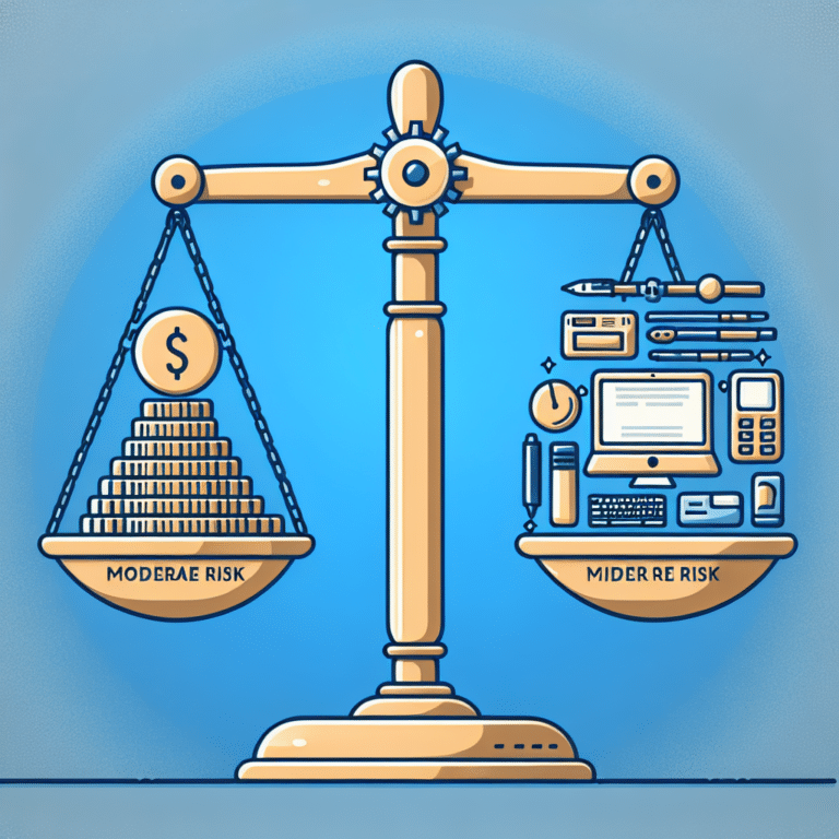 Investimentos de risco moderado para freelancers
