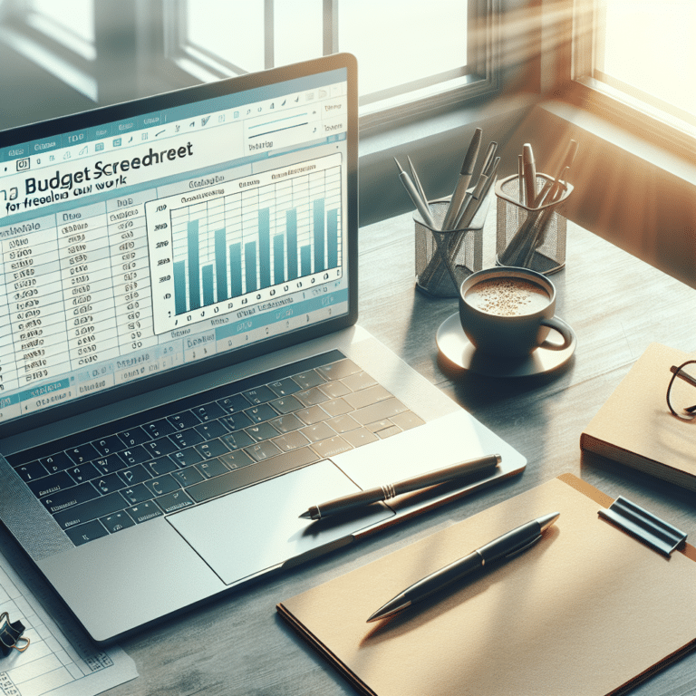Como criar uma planilha de orçamento para seu trabalho freelancer