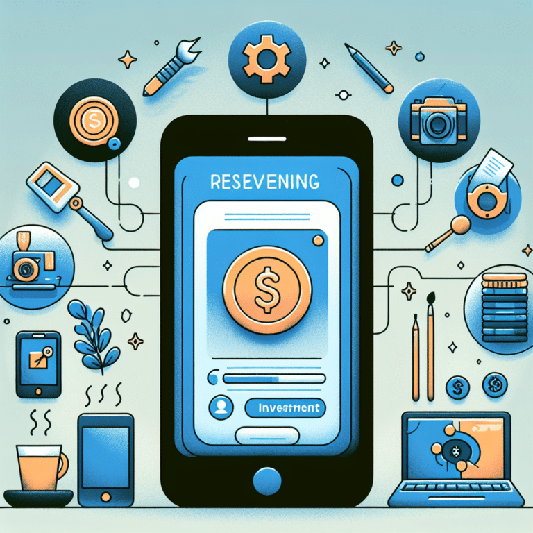 Aplicativos de reserva financeira para freelancers