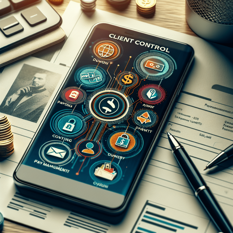 Apps de controle de clientes e pagamentos
