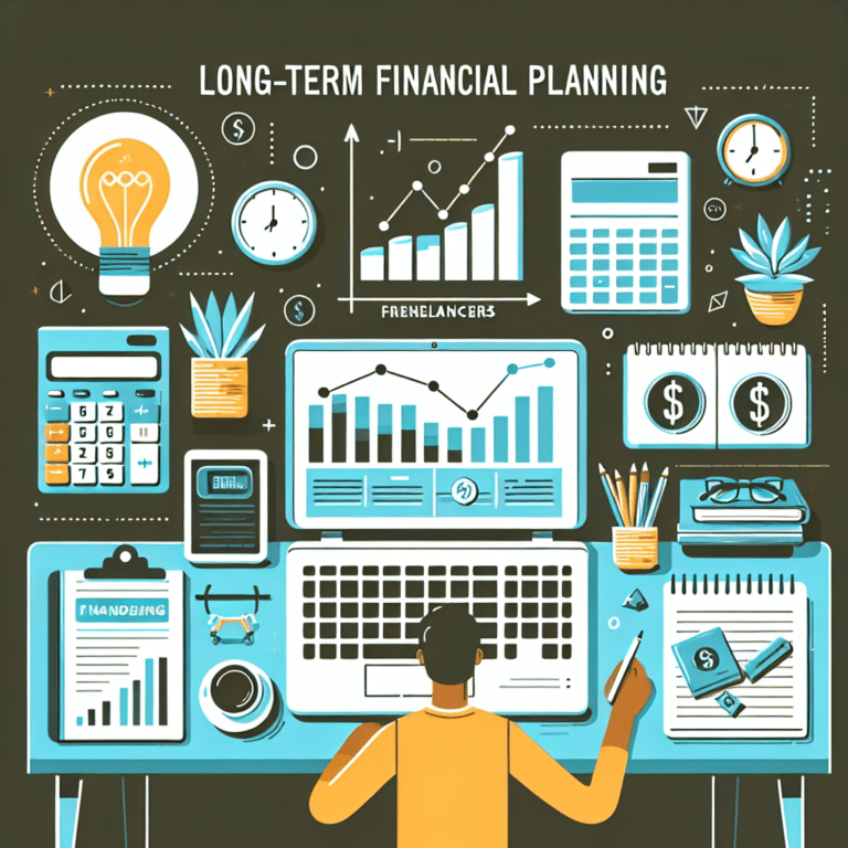 Planejamento financeiro de longo prazo para freelancers